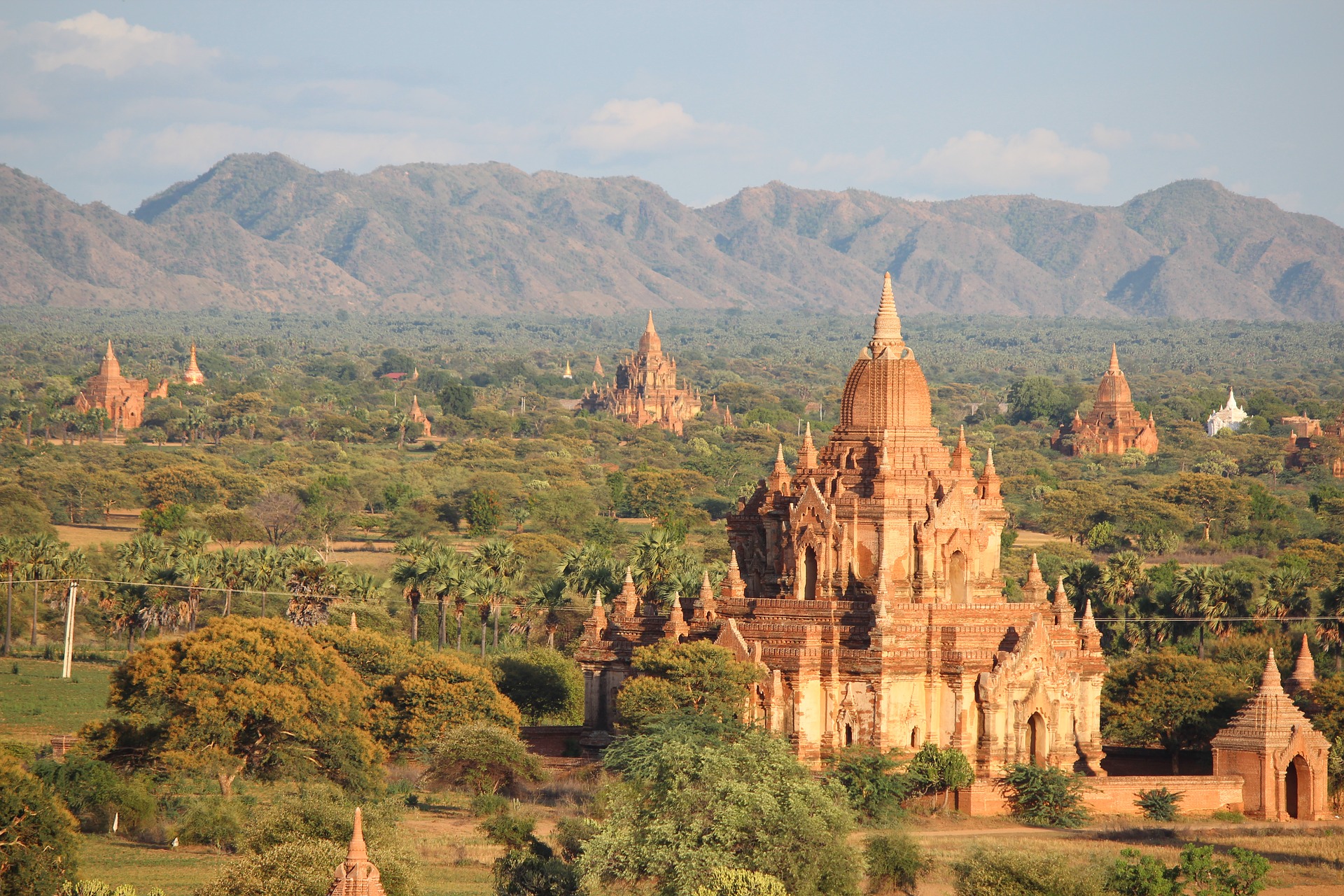 Les temples de Bagan en Birmanie